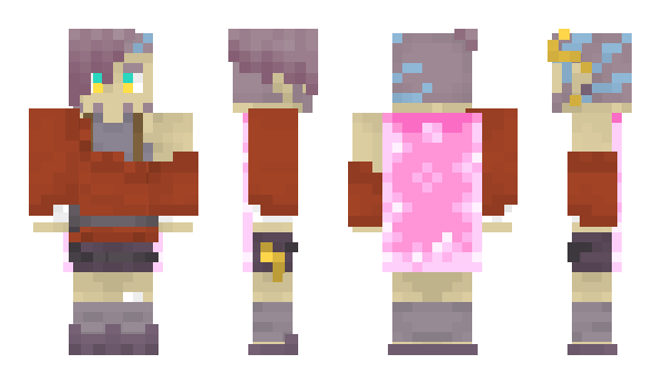 Minecraft skin Ansica