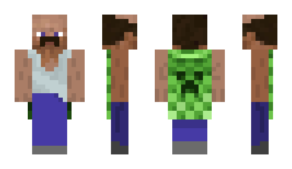 Minecraft скин по нику uZiry