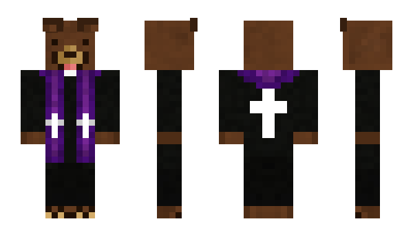 Minecraft skin Reverend_Bear