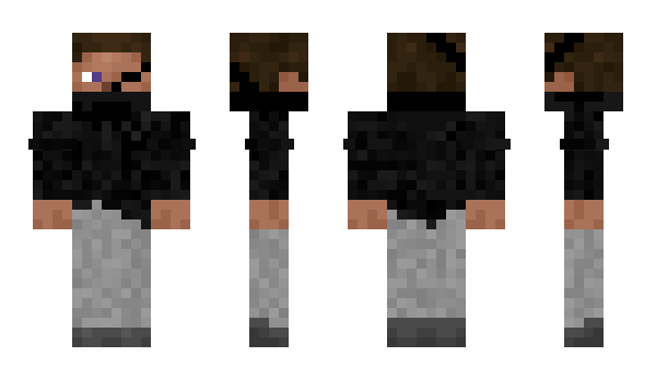 Minecraft skin Western_Kai