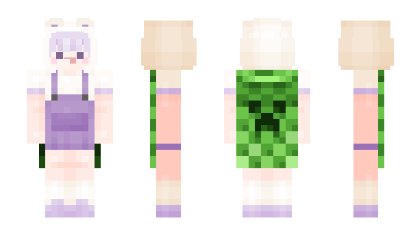 Minecraft skin Luffie