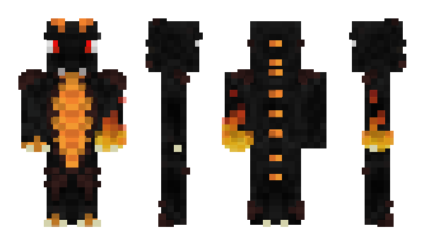 Minecraft skin Fire_Dragoss