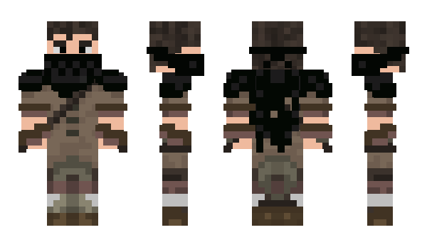 Minecraft skin Mookasa