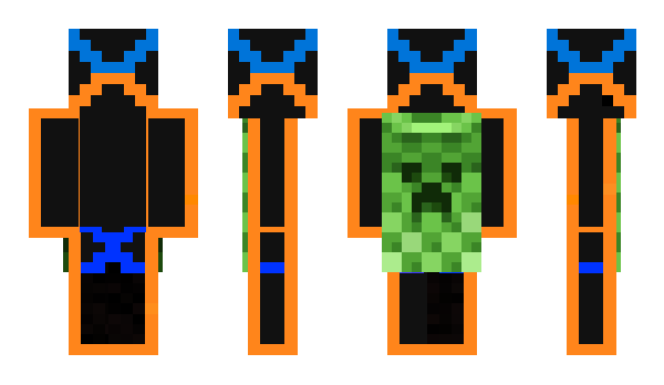 Minecraft skin multitauch