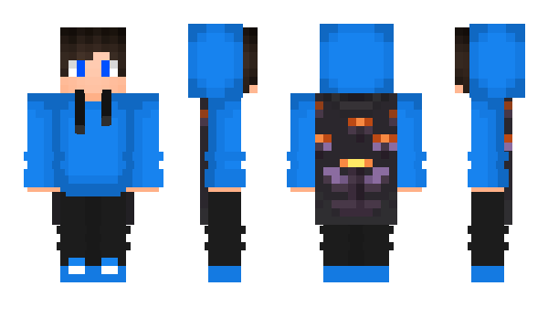 Minecraft skin MiniNightStalker