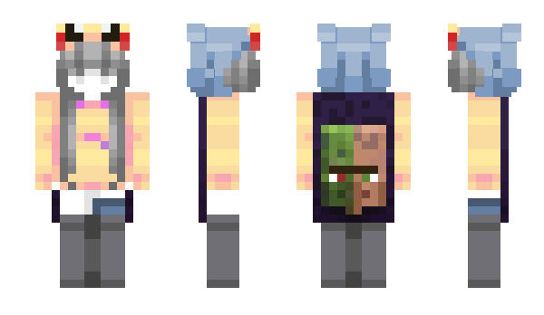 Minecraft скін по ніку Parathymia