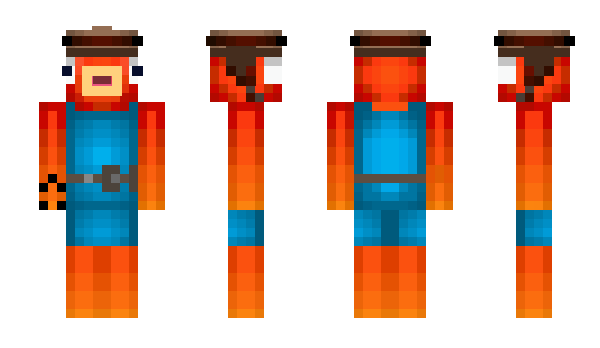 Minecraft skin Visir