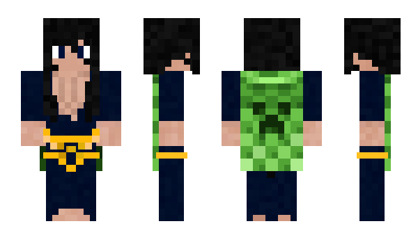 Minecraft skin Reishin