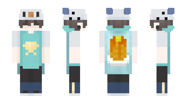 Minecraft skin JustOsha