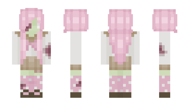 Minecraft skin Giraffenhuhn