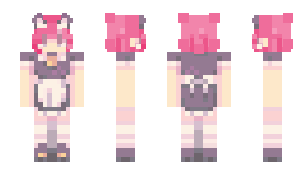 Minecraft skin Snackura