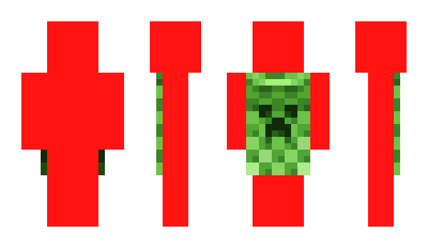 Minecraft скин по нику RedBeCareFul