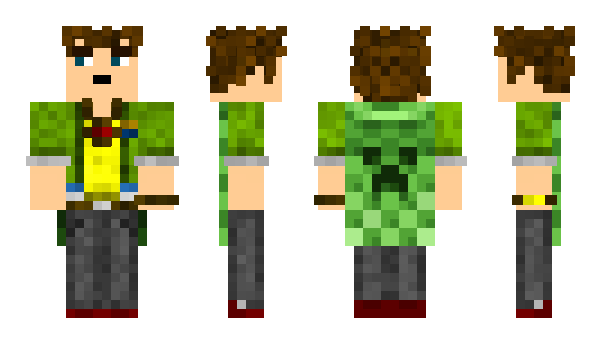 Minecraft skin FlamingLeo