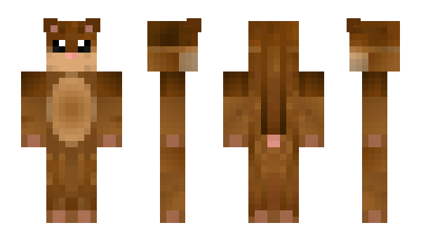 Minecraft skin Hamsto