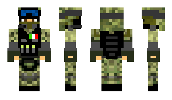 Minecraft скин по нику ENSV