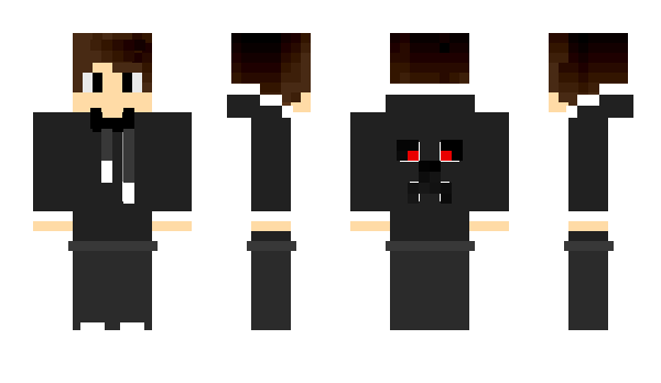 Minecraft skin AKrow