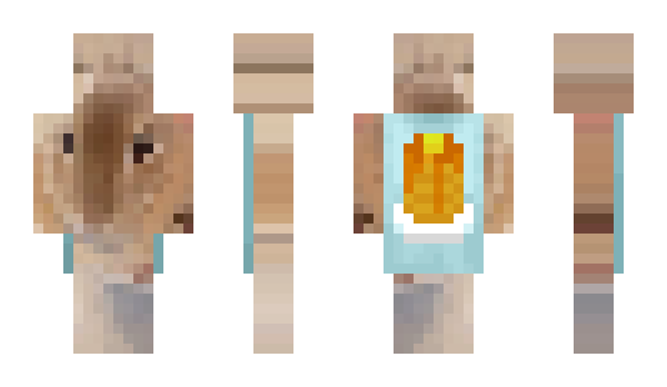 Minecraft skin CreamNopple