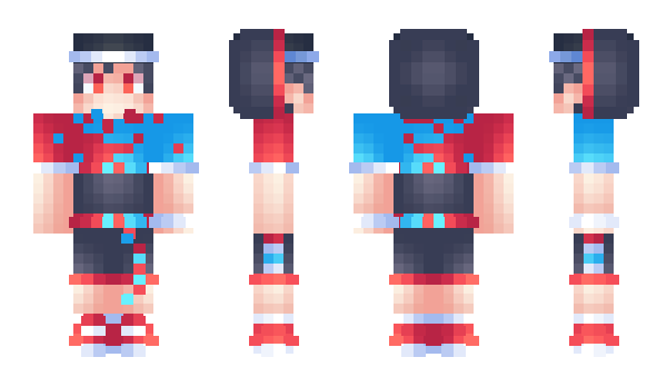 Minecraft skin Exemer