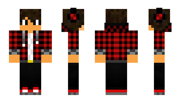 Minecraft скін по ніку Virusinko