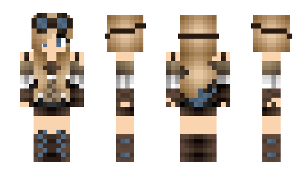 Minecraft skin Candess