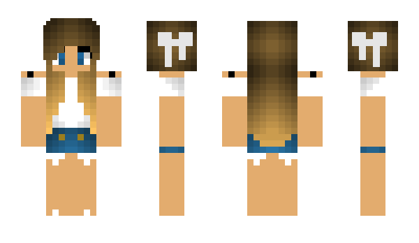 Minecraft skin cutiepie555