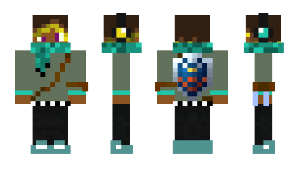 Minecraft skin Sqwllz