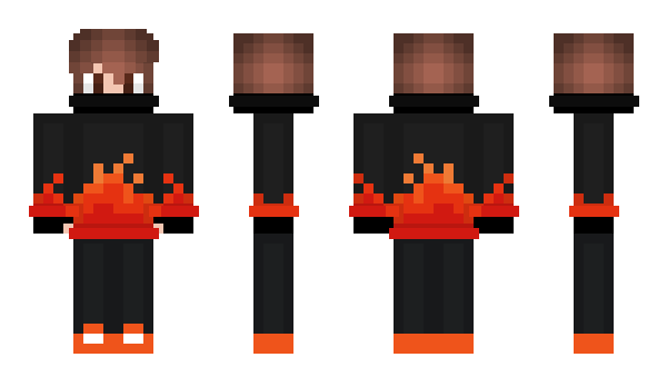 Minecraft skin Herobrine68069