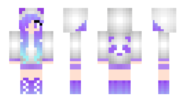 Minecraft skin FoxyTH