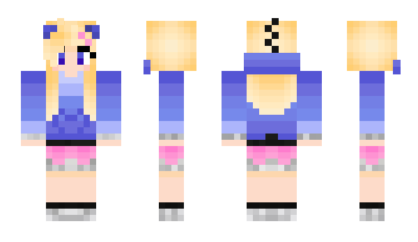 Minecraft skin Blinkee