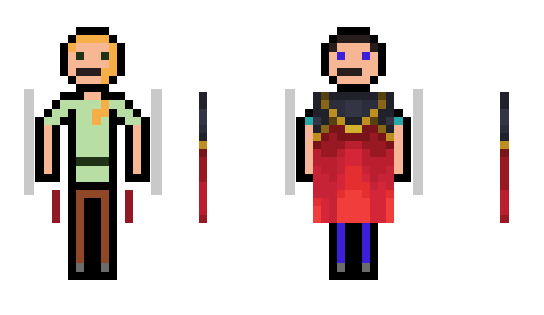 Minecraft skin Merke