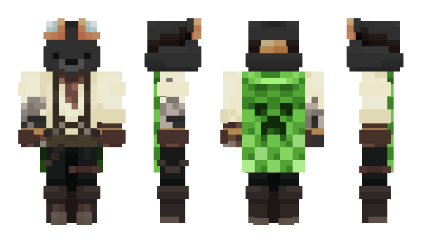 Minecraft skin Fortune_420