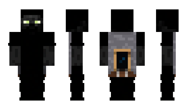 Minecraft skin Akmn