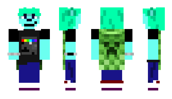 Minecraft скин по нику Revive_Minty