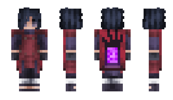 Minecraft skin MajamiDarek