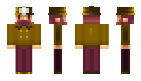 Minecraft skin Pensioner