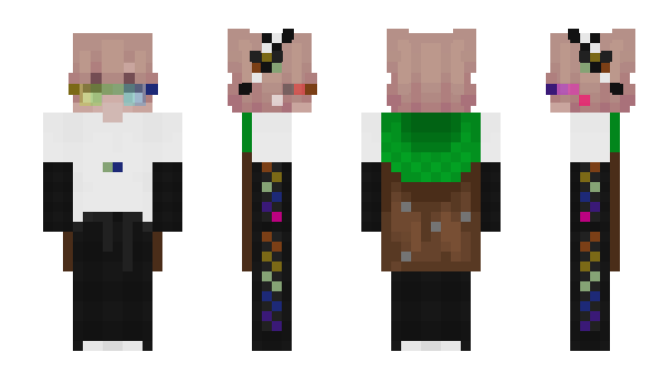 Minecraft скин по нику HerobrineSan