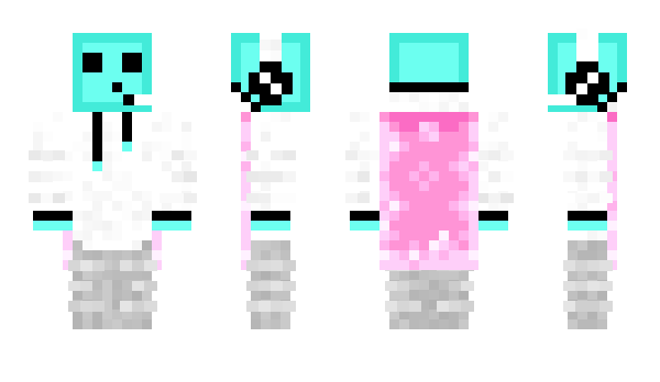 Minecraft skin _CyanSlime