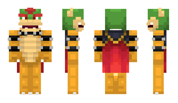 Minecraft skin BowserGirl03