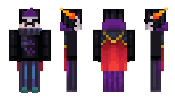 Minecraft skin nero35353