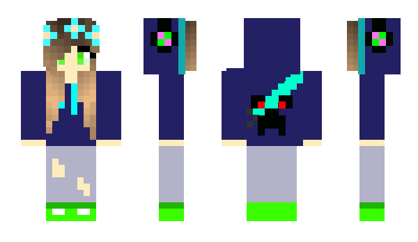 Minecraft skin Tsukosa_Yuzaki