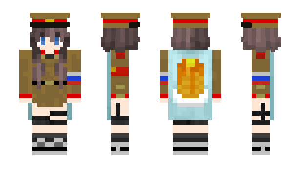 Minecraft skin CherryRibbleMyBu
