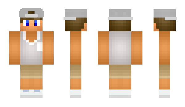 Minecraft skin RainbowHeadband