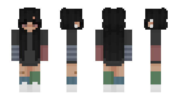 Minecraft skin 4qr