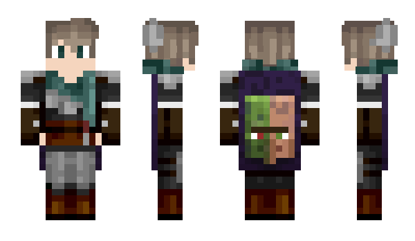Minecraft skin 16InABando