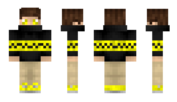 Minecraft skin DiHN