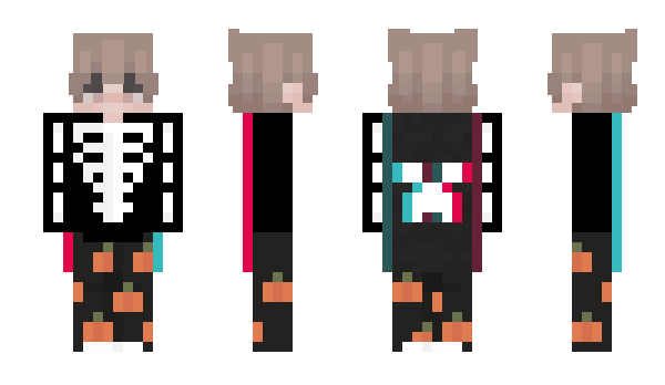 Minecraft skin pandaBx_