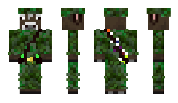 Minecraft skin DoomedCow