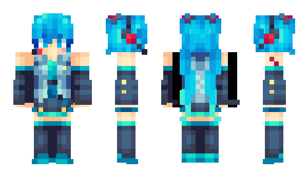 Minecraft skin Katrisha