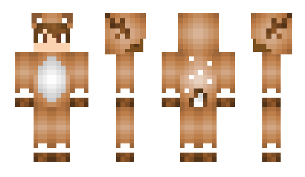 Minecraft skin KissW