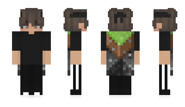 Minecraft skin xkan